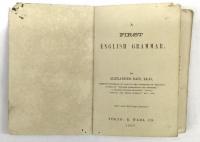 A first English grammar By Alexander Bain (New and Revised Edition)