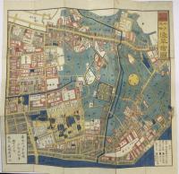 改正新刻 今戸箕輪 浅草絵図 全