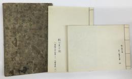 軽口東方朔　巻ノ四　及び　参考文献2冊