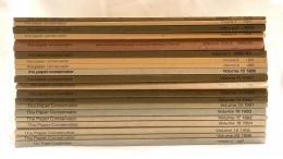 the paper conservator  vol.1~21 紙の修復・保存技術士　20冊セット