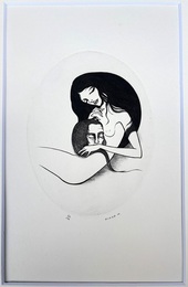 小林ドンゲ銅版画