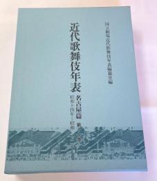 近代歌舞伎年表　名古屋篇17　昭和14年～昭和22年