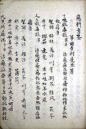 写本瘍科方筌