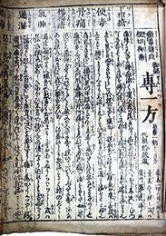 御銘専方服薬法・瘡毒諸症根切御薬専一方