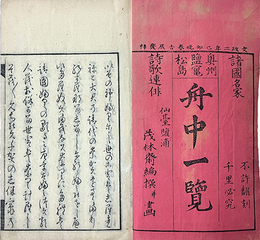 奥州塩釜松島舟中一覧