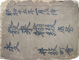 昭和１５年１月以降発来翰綴　庶務