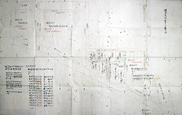 天保１２年築地埋立略図