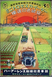 ポスター最新窒素燐酸加里濃厚肥料獨逸ニトロホスカ・イー・ゲー　獨逸白色硫安