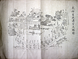 太神宮遷都宮大略図