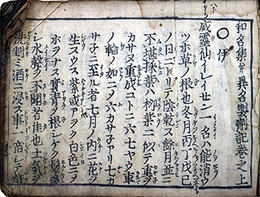 和名集並異名製剤記