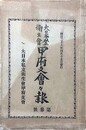 大日本私立衛生会甲府（山梨）支会会報第３～５・８・９・１１・１２号