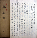 写本布歛吉（ブレンキ）黴毒論