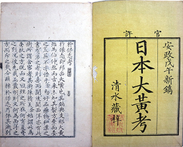 日本大黄考