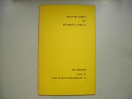 Trick Technics ; Paul Diamond Presents His Gems of Magic Series Book No.4  1/2