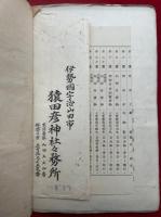 敬神ニ関スル保存書類