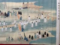 皇大神宮遷宮祭典図　6巻揃　彩色絵入　（自造営使拝賀宣旨拝覧図～至古物渡図・附御遷御之図）