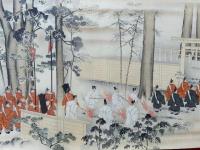 皇大神宮遷宮祭典図　6巻揃　彩色絵入　（自造営使拝賀宣旨拝覧図～至古物渡図・附御遷御之図）