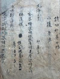 【写本】諸切紙第7結・8結　（護身法印図・金神除祈祷之秘事ほか）