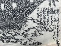 【木版画】摂泉堺広普山妙国寺（大蘇鉄図）