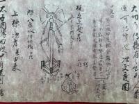 【巻子本】太子内伝記　匠工三国流通伝取意　絵入