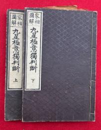 家相図解九星極意独判断　上下2冊揃