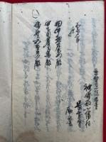 【写本】切支丹宗門御改下帳　小幡村