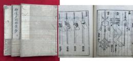 神道名目類聚抄　6巻3冊揃　絵入