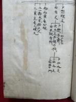 【写本】大日経疏科仮
