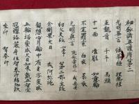 【巻子本】秘鈔諸尊護摩第二