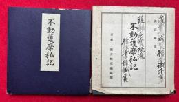 不動護摩私記　真言秘法