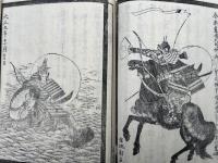 厳島絵馬鑑　絵入　5巻5冊揃　（厳島扁額縮本初編）