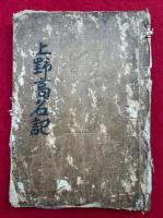 【写本】上野高名記（松平相模守-喧嘩・荒木桜井三嶋-ほか）