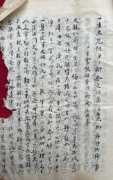 【写本】生霊段（一生霊呪詛而祈念之次第）