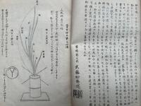 華道家元　華之実　生華栞の巻　絵入