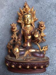 【チベット仏像】如意輪観音坐像
