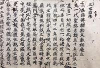 【巻子本】日蓮宗秘密書（「三世諸仏」「始聞仏乗義」他）