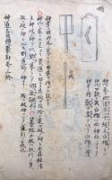 【写本】神道名目類聚鈔　１・２　合1冊