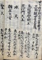 【写本】諸真言・神咒
