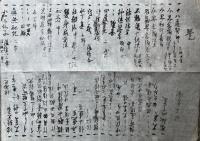 【写本】中院流　法性相承血脉　6通揃