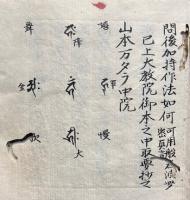【写本】伝受集　最極秘密法　室町時代写