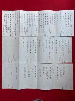 【写本】御遷座作法・注連秘口・壷坂三部五部密印言口伝・金胎両部伝法灌頂印信　義範流許可・仁和寺流　25枚揃