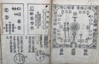 改正　護摩供私記　息災壇　法曼流　絵入