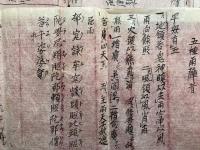 【写本】水天供図・水天供指図・五種雨障者　3枚