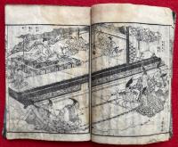 熊谷蓮生一代記　絵入　7巻7冊揃
