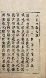 天台八教大意