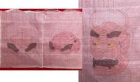 【巻子本】法隆寺献納物図　孝謙帝約賜勅書　肉筆彩色絵入