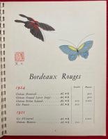 Etablissements Nicolas Maison fondee en 1822　　　
Liste des Grands Vins 1950 Sous Le Signe de Soleil Levant.