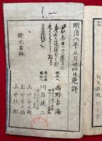 開化用文