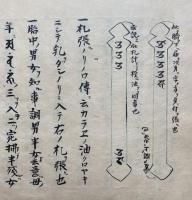 【写本】棺分大事・壊死開眼　2袋揃　棺分面形9枚共