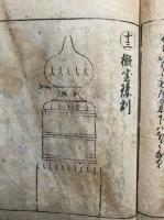 大工雛形秘伝書図解　図入